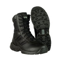 Magnum Panther 8.0 Side-Zip Leather/Nylon Black Safety Boots