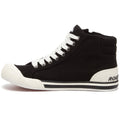 Rocket Dog Jazzin Hi Cotton Women's Black Trainers