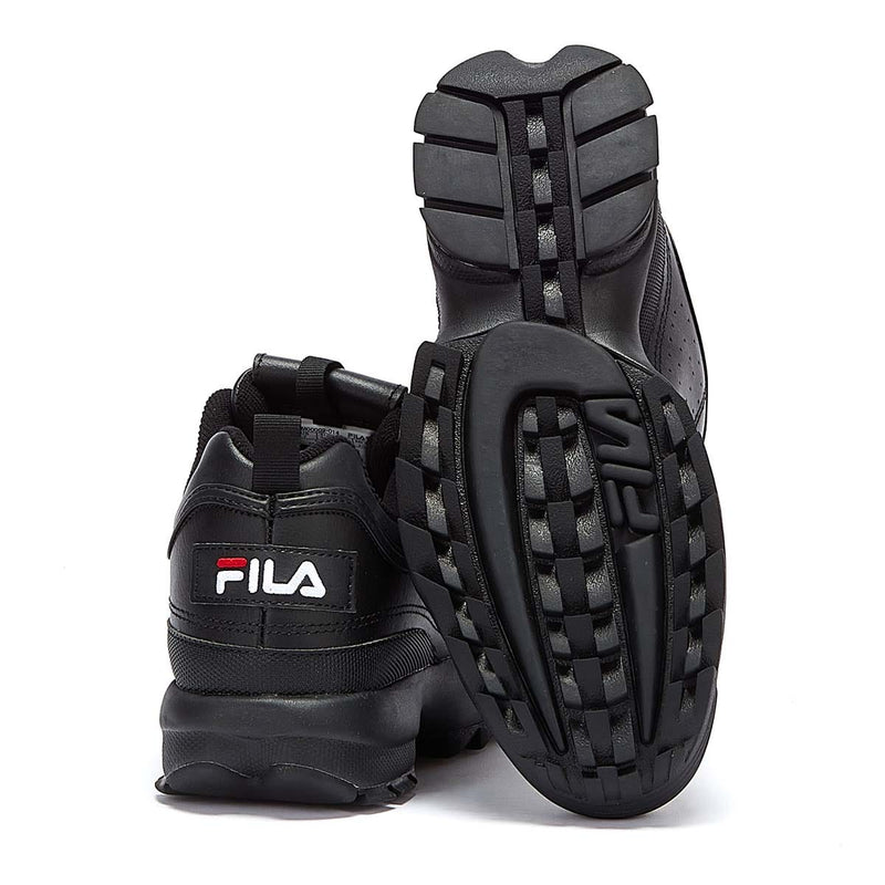 Fila Disruptor II Premium Black / White / Fila Red Trainers