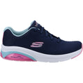 Skechers Womens Skech-Air Extreme 2.0 149645-NVLB Navy/Light Blue Lace Up Shoe