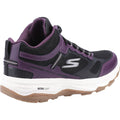 Skechers Womens Go Run Trail Altitude 128206-BKPR Black/Purple Lace Up Shoe