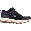 Skechers Womens Go Run Trail Altitude 128206-BKPR Black/Purple Lace Up Shoe