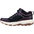 Skechers Womens Go Run Trail Altitude 128206-BKPR Black/Purple Lace Up Shoe