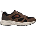 Skechers Mens Oak Canyon Sunfair 237348-BRBK Brown/Black Lace Up Shoe