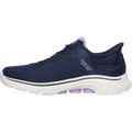 Skechers Womens GO WALK 7 - Valin 125233-NVLV Navy/Lavender Slip On Shoe