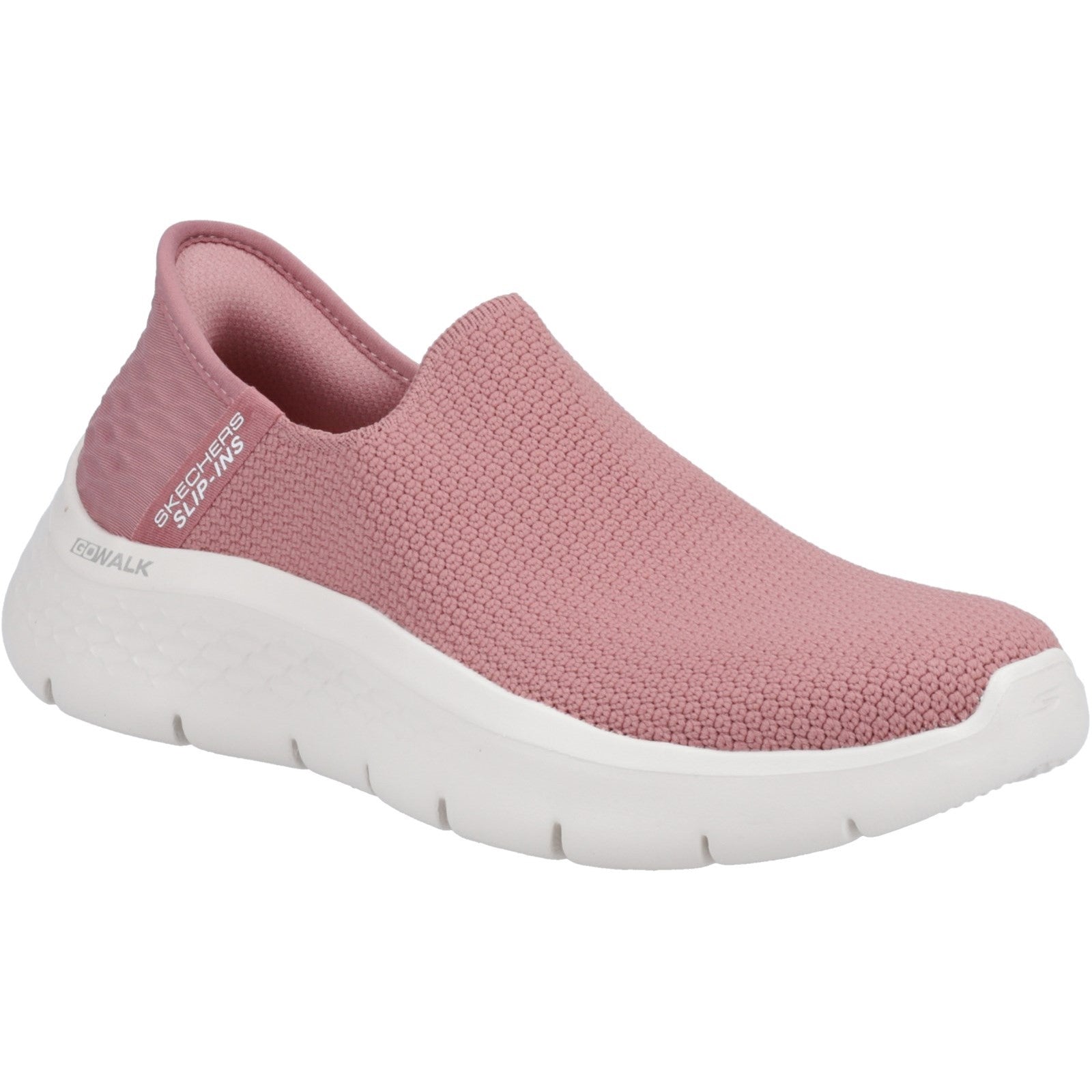 Skechers Womens Go Walk Flex - Sunset View 124820-ROS Rose Slip On Shoe