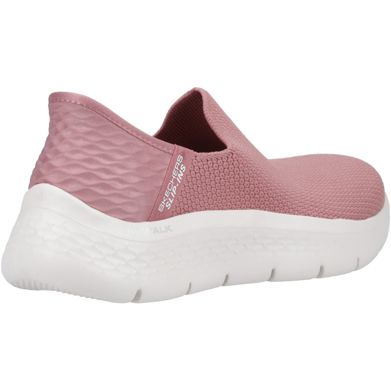 Skechers Womens Go Walk Flex - Sunset View 124820-ROS Rose Slip On Shoe