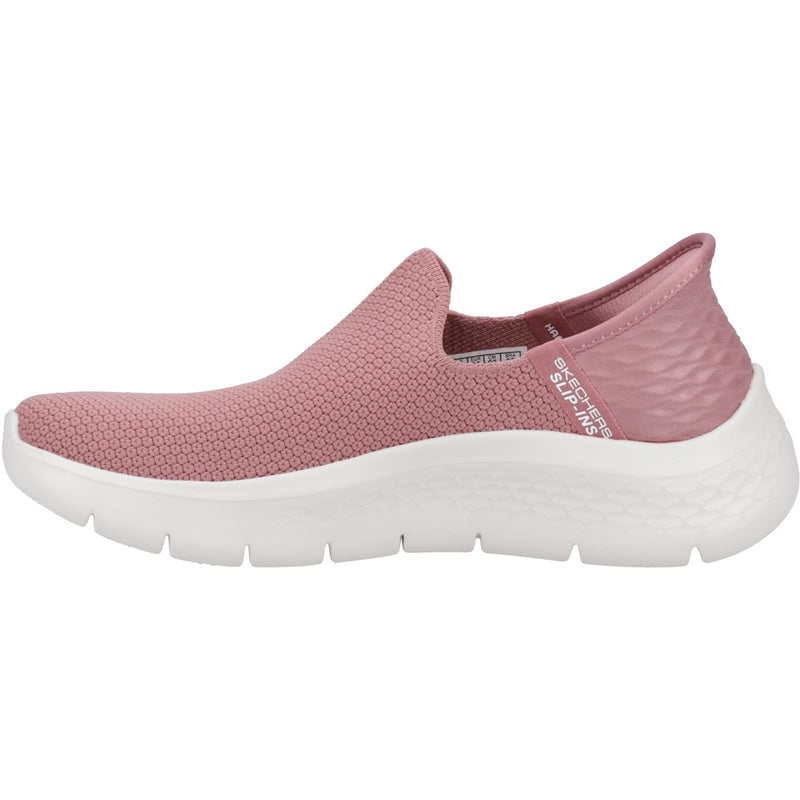 Skechers Womens Go Walk Flex - Sunset View 124820-ROS Rose Slip On Shoe