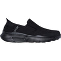 Skechers Mens Equalizer 5.0 Drayze 232926-BBK Black Slip On Shoe