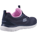 Skechers Womens Summits New Nature 150120-NVPK Navy/Pink Slip On Shoe