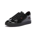 Kickers Tovni Lacer Youth Black Patent Shoes