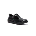 Kickers Kick T Infant Black Leather Shoes