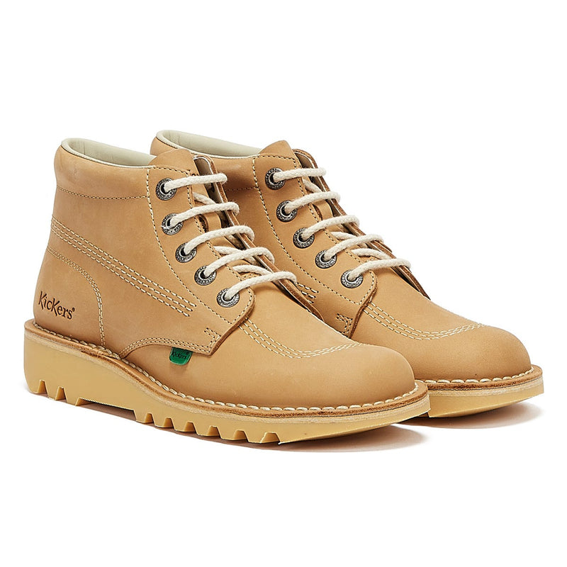 Kickers Kick Hi Mens Tan Nubuck Boots