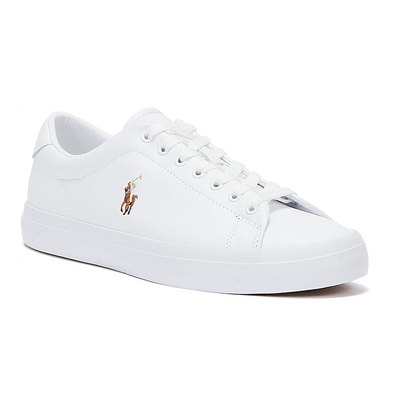 Ralph Lauren Longwood Leather White Trainers