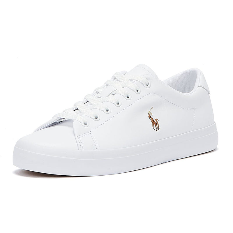 Ralph Lauren Longwood Leather White Trainers