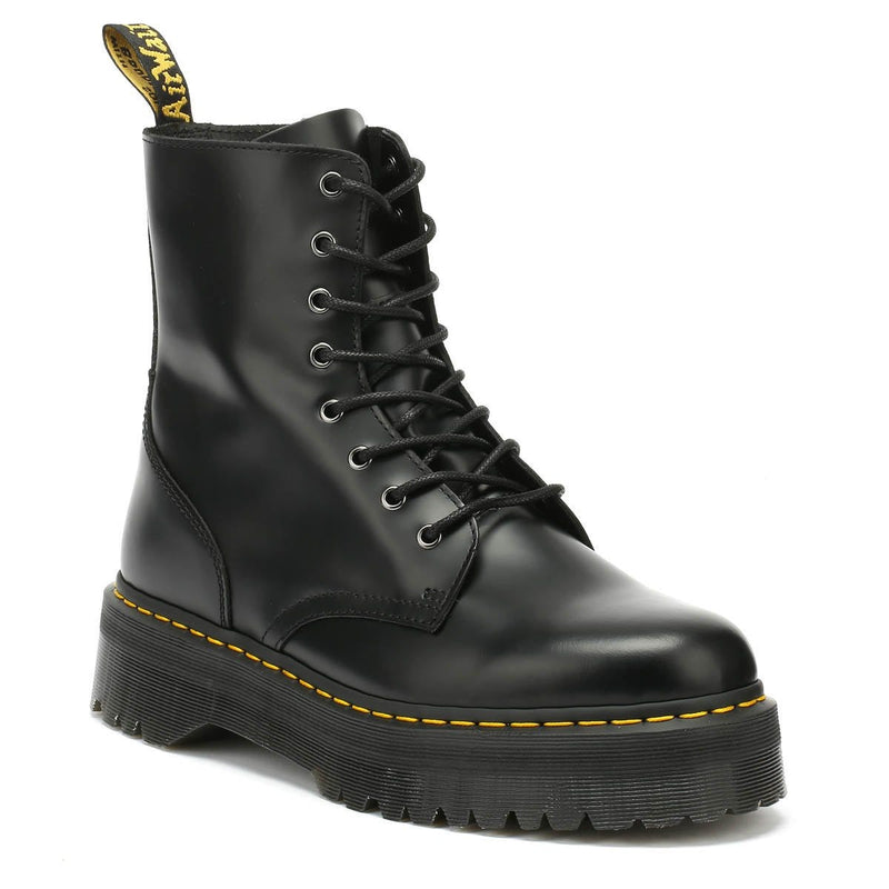 Dr. Martens Jadon Smooth Womens Black Platform Boots