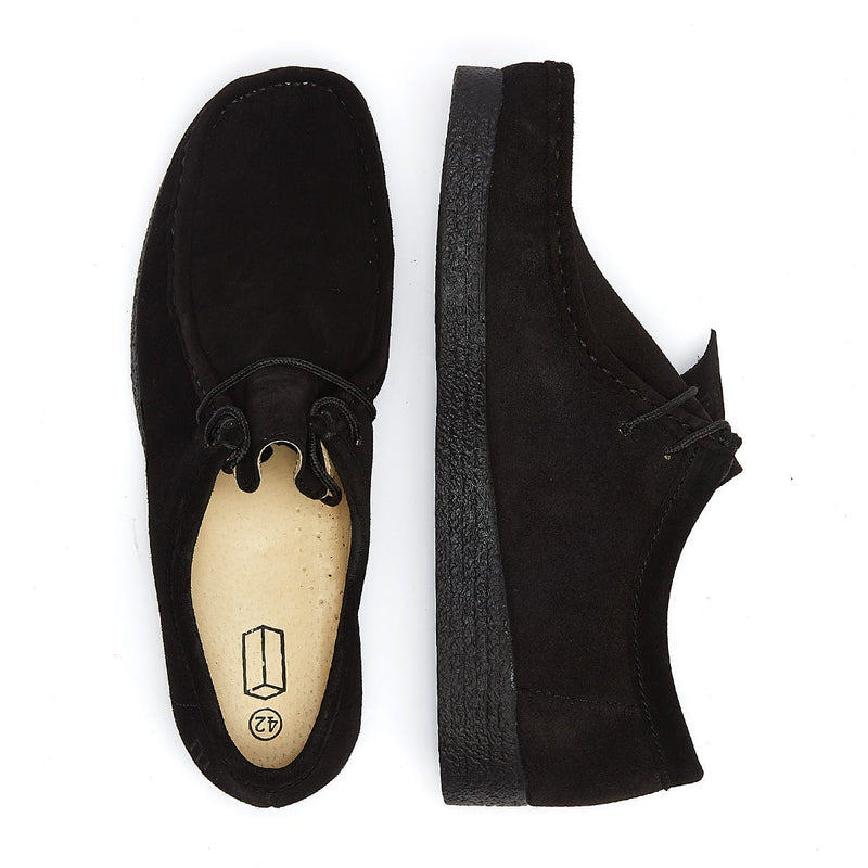 TOWER London Apache Black Suede Shoes