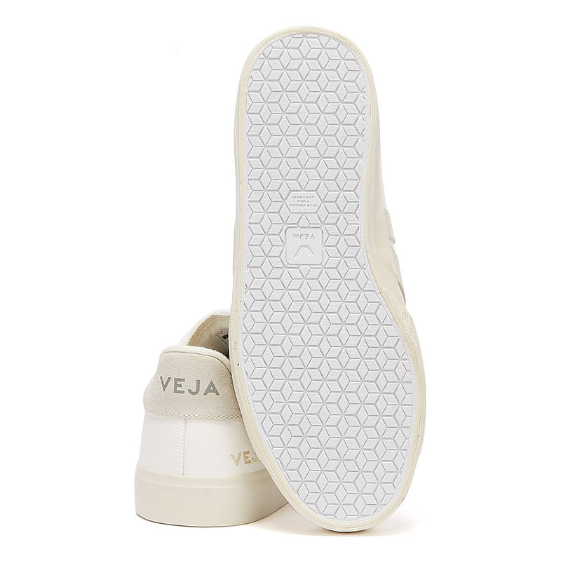 Veja Campo Mens White / Natural Trainers – Tower-London.EU