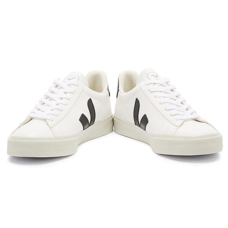 Veja Campo Womens White / Black Trainers